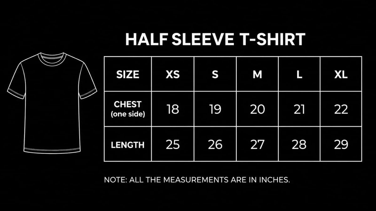 MAROON HALF SLEEVE T-SHIRT