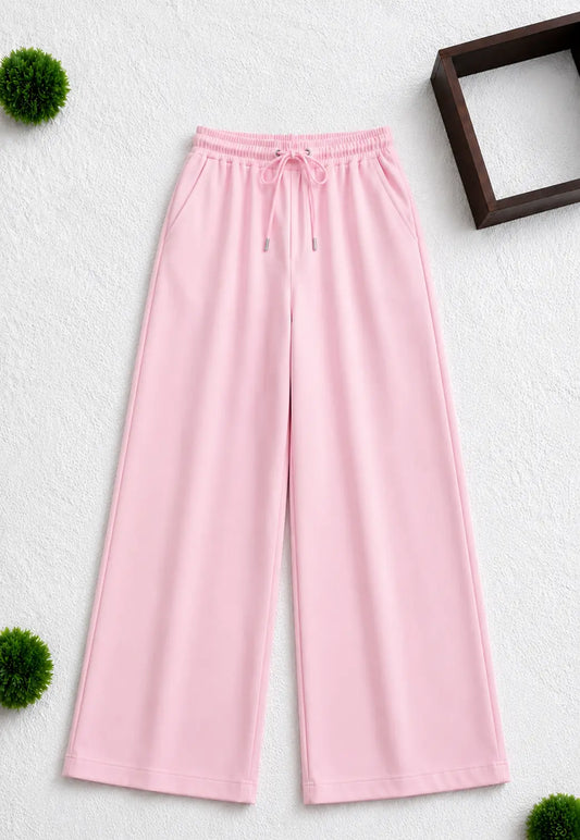 BABY PINK FLAPPER TROUSERS