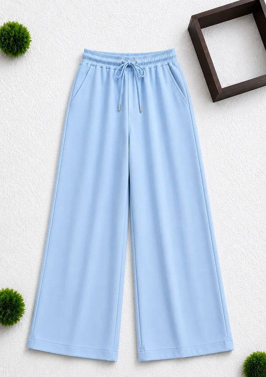 SKY BLUE FLAPPER TROUSERS