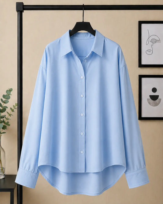 SKY BLUE BUTTON DOWN SHIRT
