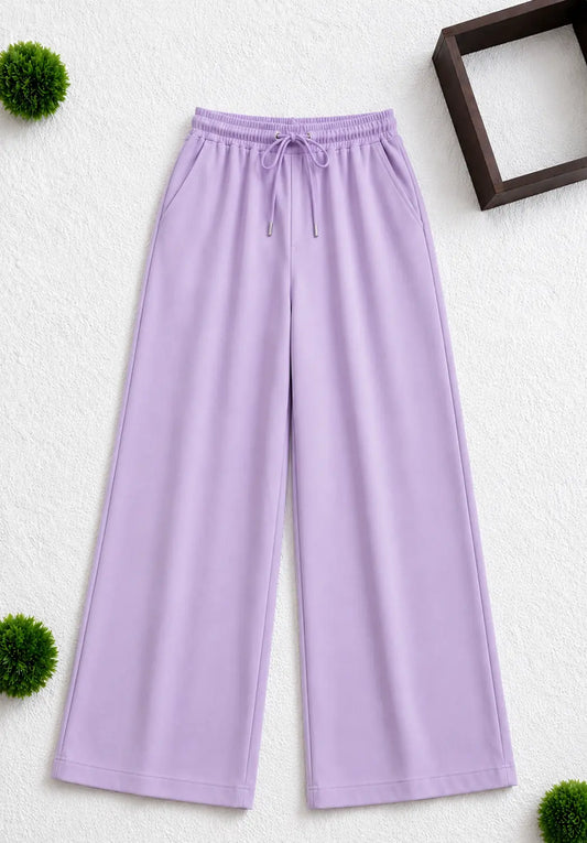 LILAC FLAPPER TROUSERS