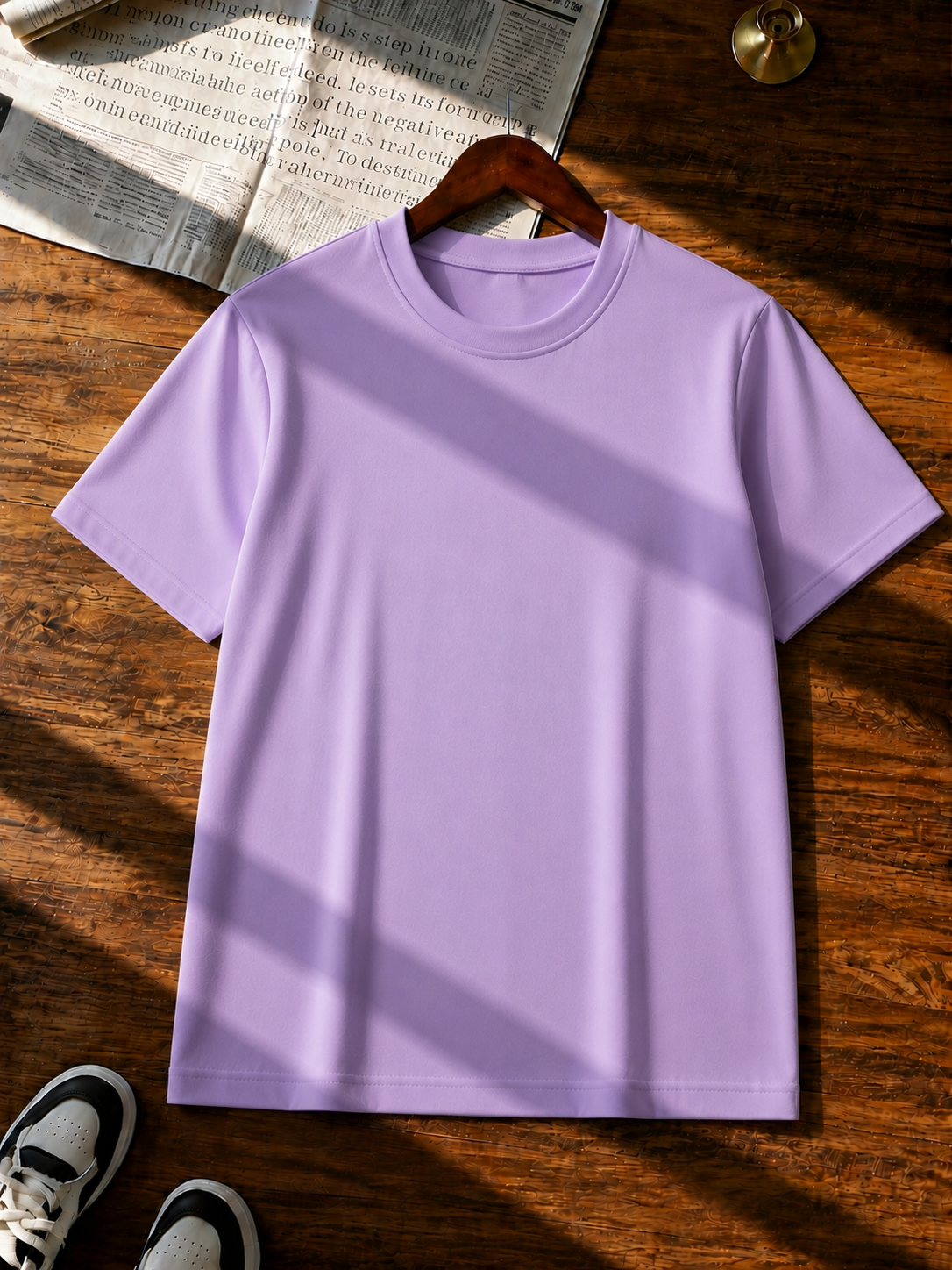 LILAC HALF SLEEVE T-SHIRT