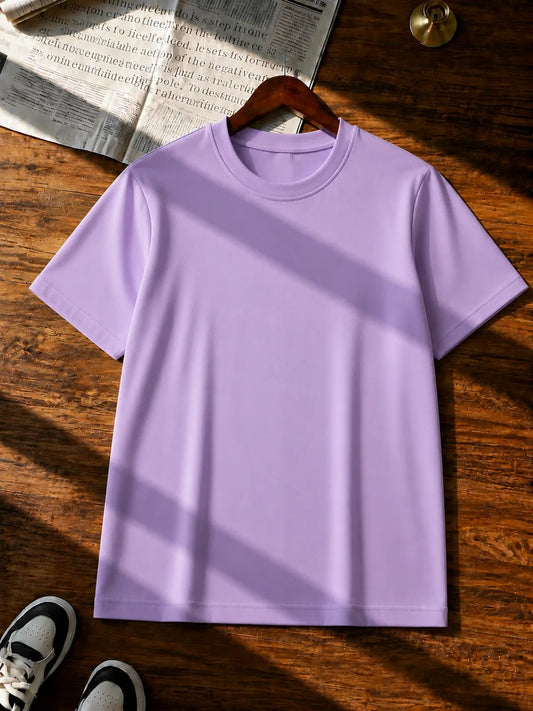 LILAC HALF SLEEVE T-SHIRT