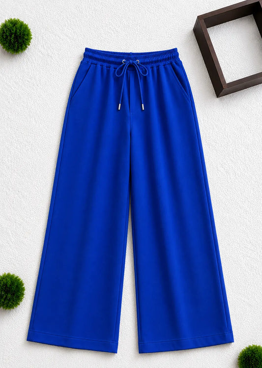 ROYAL BLUE FLAPPER TROUSERS